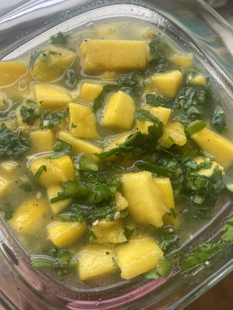 Senegalese Avocado Mango Salad
